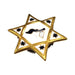 Fine art lovers will admire this Star of David for Jewish Limoges box