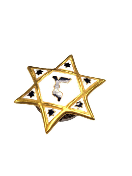 Star of David Limoges Box for Jewish Collectors Porcelain Limoges jewish French Trinket Box