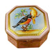 Birds and Butterflies Limoges Box for Nature Lovers Porcelain Limoges bird bugs critters French Trinket Box