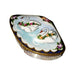 Swans and Roses Box for Art Collectors Porcelain Limoges traditional special occasions bird wedding French Trinket Box