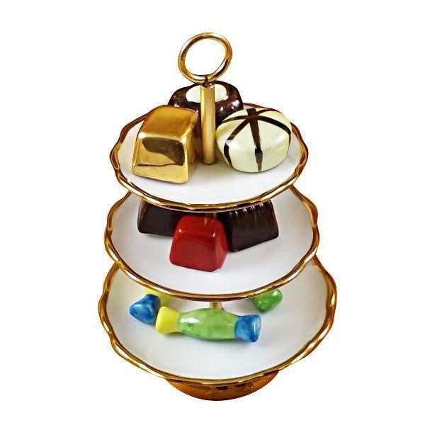 Charming Limoges Candy Tray for Home Elegance Porcelain Limoges special occasions Dessert French Trinket Box
