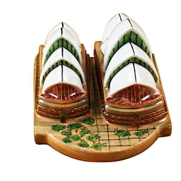Sydney Opera House Limoges Box for Art Lovers Porcelain Limoges world travel music French Trinket Box