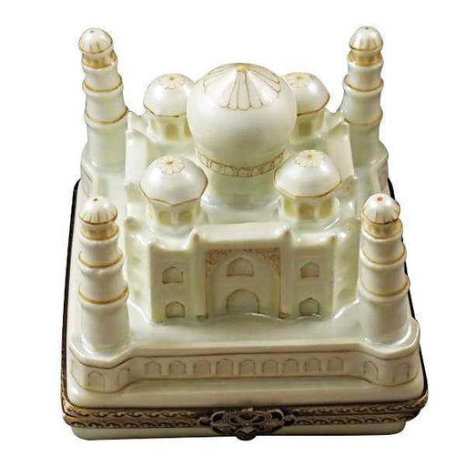 Taj Mahal Limoges Box for Art Lovers Porcelain Limoges travel monument Rochard Limoges Box French Trinket Box