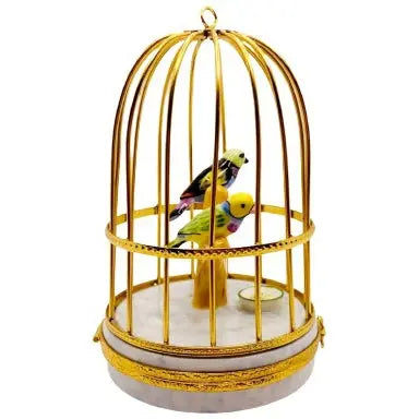 Tanagers In Cage Limoges Box for Bird Lovers Porcelain Limoges bird birds French Trinket Box
