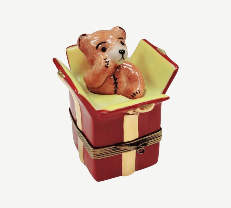 Teddy Bear in Present-xmas theme teddy-CH1R177