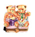 Teddy Bears Playing Limoges Box for Collectors Porcelain Limoges Teddy carnival French Trinket Box