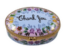 Thank You Oval Limoges Box Gift Authentic Limoges Box