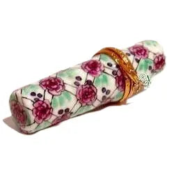 Thimble Box for Elegant Collectors Porcelain Limoges Home French Trinket Box