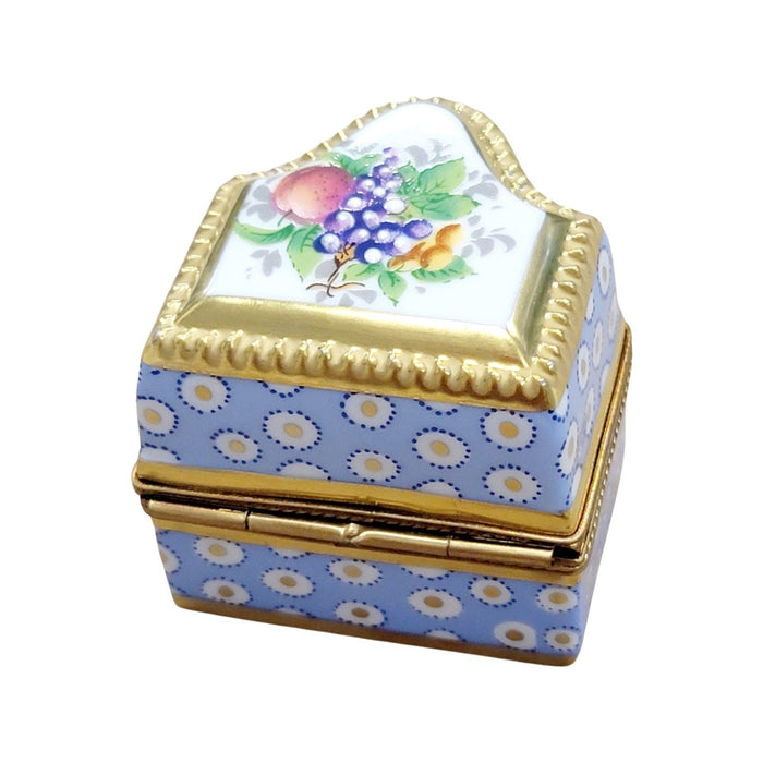 Three Perfume in Gold Blue Flowered Chest-perfume-CH2P239