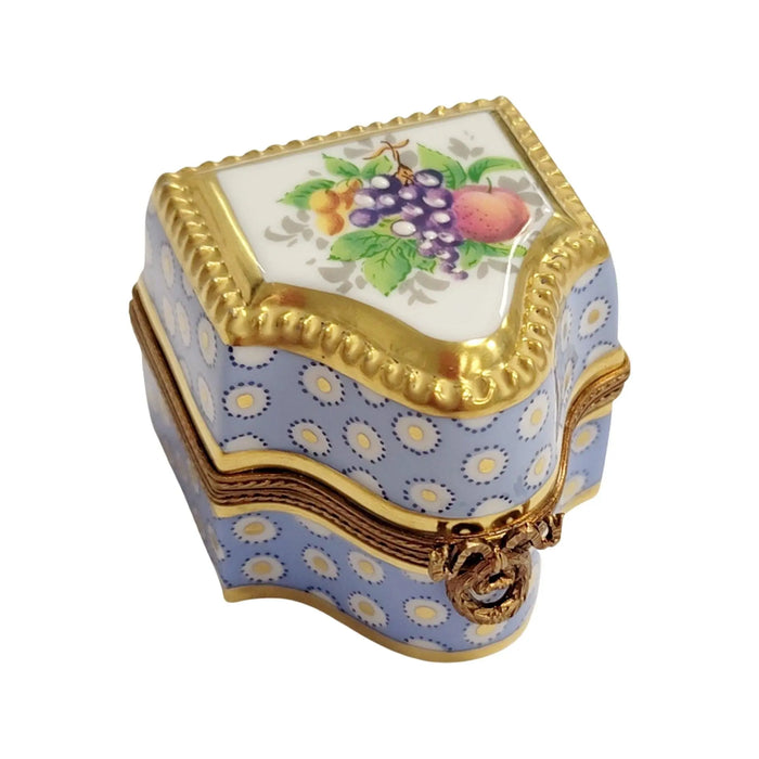 Elegant Perfume Box for Sophisticated Collectors Porcelain Limoges perfume French Trinket Box
