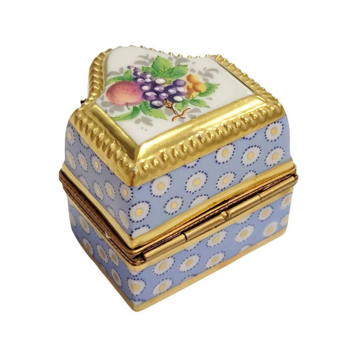 Elegant Perfume Box for Sophisticated Collectors Porcelain Limoges perfume French Trinket Box