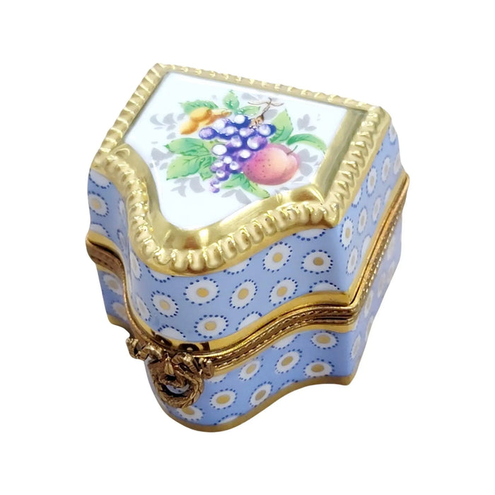 Elegant Perfume Box for Sophisticated Collectors Porcelain Limoges perfume French Trinket Box