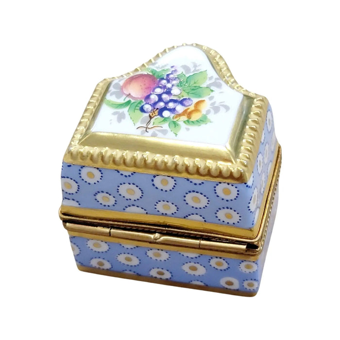 Elegant Perfume Box for Sophisticated Collectors Porcelain Limoges perfume French Trinket Box