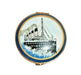 Titanic Memorial Box for Collectors Porcelain Limoges boat French Trinket Box