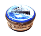 Titanic Memorial Box for Collectors Porcelain Limoges boat French Trinket Box