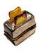Toaster and Toast Limoges Box for Kitchen Collectors Porcelain Limoges Home Food French Trinket Box