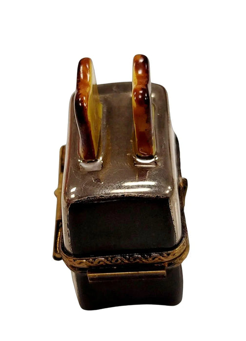 Toaster and Toast Limoges Box for Kitchen Collectors Porcelain Limoges Home Food French Trinket Box