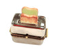 Toaster and Toast Limoges Box for Kitchen Collectors Porcelain Limoges Home Food French Trinket Box