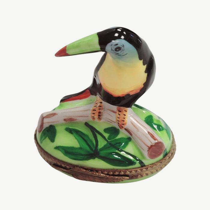 Toucan Bird Limoges Box Porcelain Figurine-bird LIMOGES BOXES-CH2P137