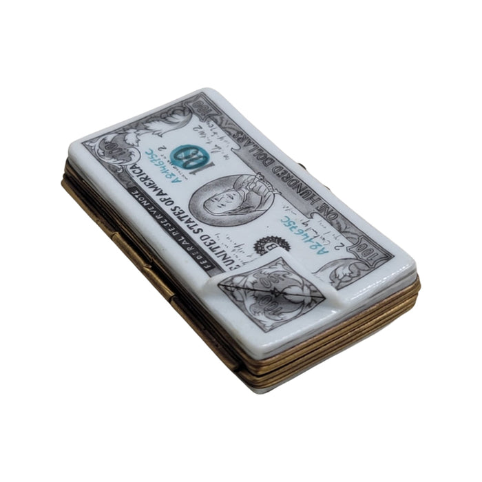 US Dollar Limoges Box for Home Decor Porcelain Limoges united states French Trinket Box