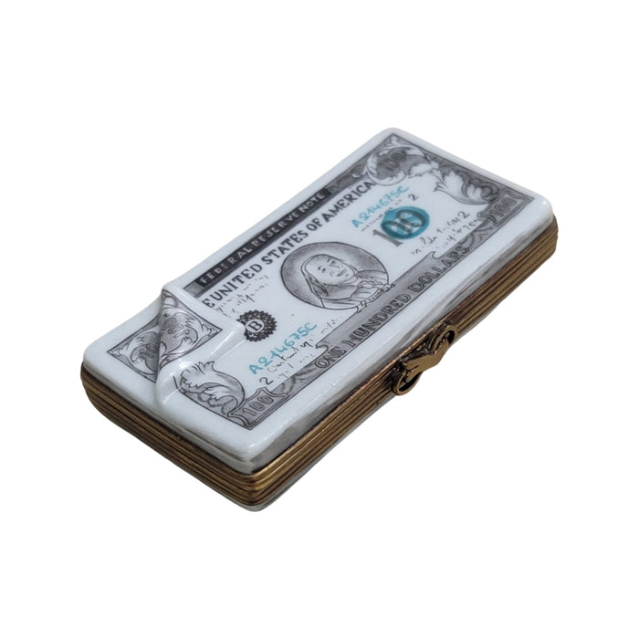 US Dollar Limoges Box for Home Decor Porcelain Limoges united states French Trinket Box