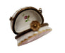 Pink Purse Limoges Box for Collectors Porcelain Limoges purse trinket box limoges French Trinket Box