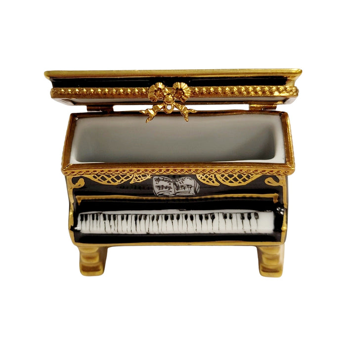 Upright Piano Limoges Box for Music Lovers Porcelain Limoges Music LIMOGES BOXES dance French Trinket Box