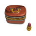 Vanity makeup lipstick Case Limoges Box Porcelain Figurine-fashion limoges boxes home furniture women-CH8C224