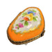 Vibrant Floral Limoges Box for Elegant Collectors Porcelain Limoges shaped French Trinket Box