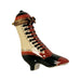 Victorian Boot Shoe Fashion Limoges Box Porcelain Figurine-shoe figurine LIMOGES BOXES-CH2P259