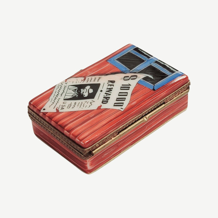 Wanted Colt 45 Limoges Box Porcelain Limoges professional united states French Trinket Box