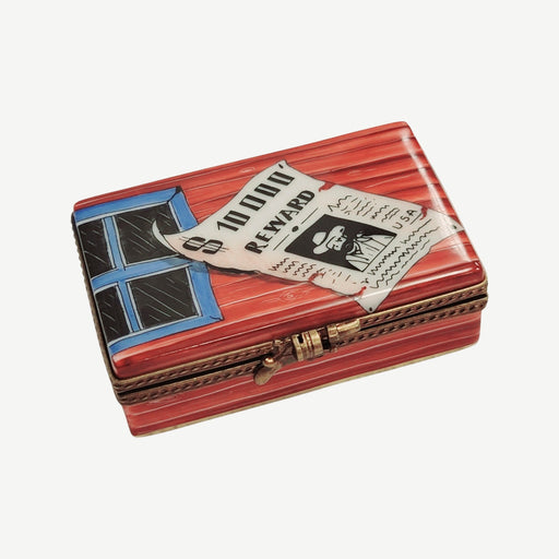 Wanted Colt 45 Limoges Box Porcelain Limoges professional united states French Trinket Box