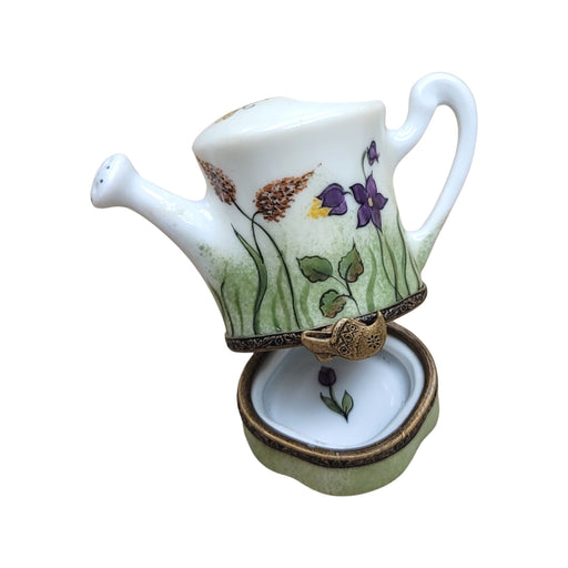 Watering Can Garden Elegance for Collectors Porcelain Limoges garden French Trinket Box