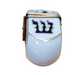 White Dreidel Limoges Box for Hanukkah Celebration Porcelain Limoges jewish French Trinket Box
