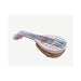 Limoges Boutique presents the White Mandolin Instrument, a genuine Limoges box painted by hand in France