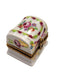 White Rose Trinket Box for Elegant Gifting Porcelain Limoges furniture French Trinket Box