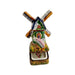 Windmill Delight for Collectors Porcelain Limoges Beach Ocean World Travel French Trinket Box