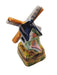 Windmill Delight for Collectors Porcelain Limoges Beach Ocean World Travel French Trinket Box