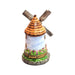 Windmill w Tulips Limoges Box Porcelain Figurine-garden travel LIMOGES BOXES-CH9J134