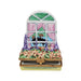 Window and Piano Elegance for Collectors Porcelain Limoges Garden home French Trinket Box