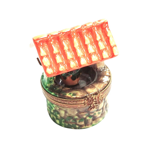 Wishing Well Limoges Box for Elegant Decor Porcelain Limoges garden French Trinket Box