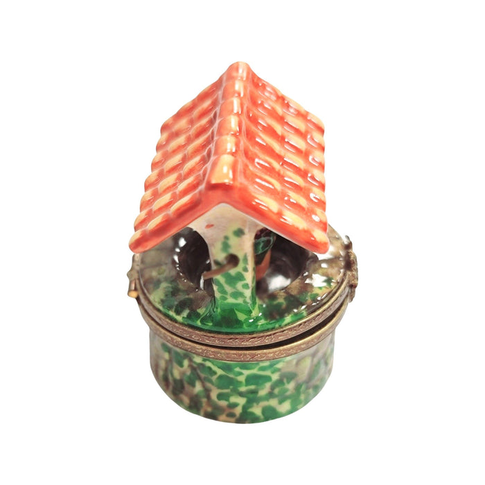 Wishing Well Limoges Box for Elegant Decor Porcelain Limoges garden French Trinket Box