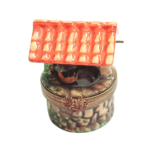 Wishing Well Limoges Box for Elegant Decor Porcelain Limoges garden French Trinket Box