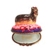 Yorkshire Terrier Limoges Box for Dog Lovers Porcelain Limoges dog French Trinket Box