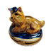 Yorkshire Terrier Limoges Box for Dog Lovers Porcelain Limoges dog French Trinket Box