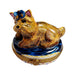 Yorkshire Terrier Limoges Box for Dog Lovers Porcelain Limoges dog French Trinket Box