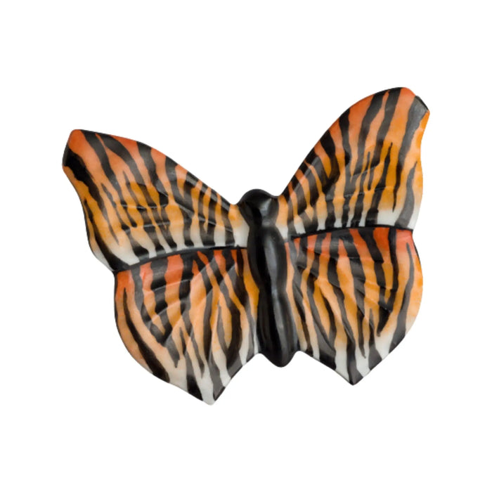 Zebra Butterfly Limoges Box for Collectors Porcelain Limoges Butterfly French Trinket Box