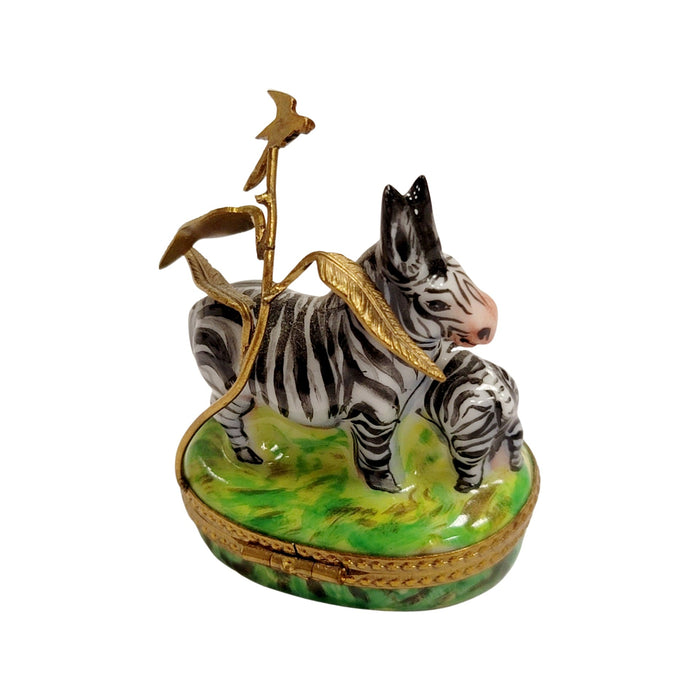 Zebra w baby in Jungle-wild animals-CH3S241
