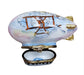 Zeppelin Balloon Limoges Box for Collectors Porcelain Limoges vehicle travel French Trinket Box