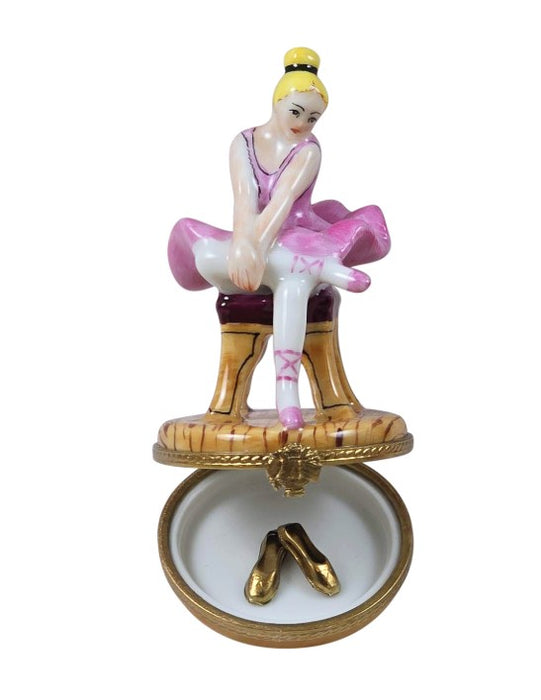 Pink Ballerina w Blond Hair